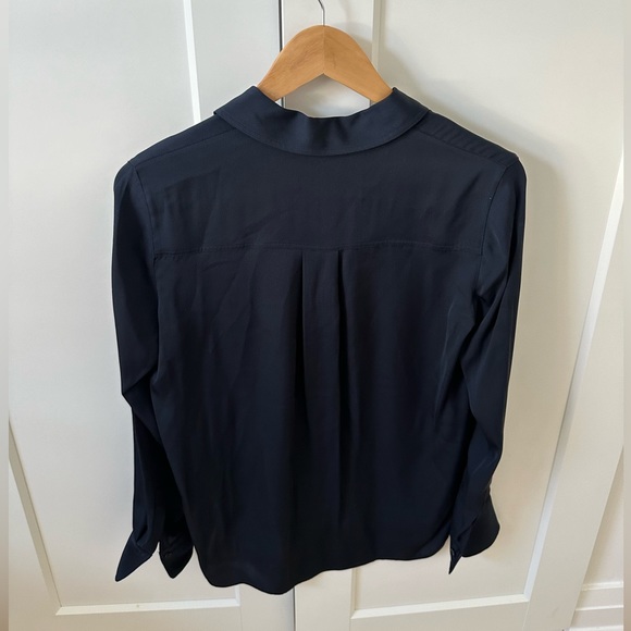 VINCE classic collar silk shirt - Picture 5 of 6